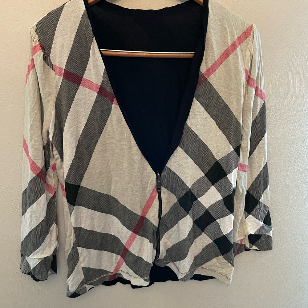Burberry Reversible Cardigan